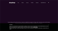 Desktop Screenshot of dropdeep.com