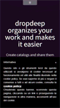 Mobile Screenshot of dropdeep.com